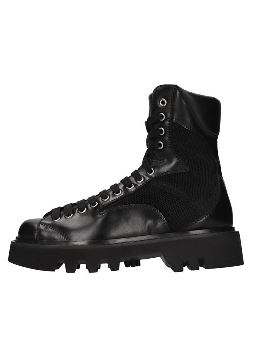  MUGLER | MUWFW26LS001_RL001 CALF LEATHER/MESHNERO